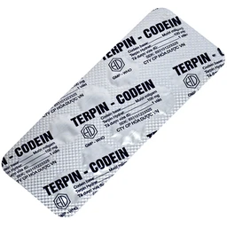 Thuốc Terpin-codein Hóa Dược điều trị giảm ho, long đờm hiệu quả (6 vỉ x 10 viên)