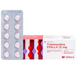 Thuốc Trimetazidine Stella 35mg điều trị đau thắt ngực ổn định (3 vỉ x 10 viên)