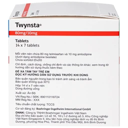 Thuốc Twynsta 80mg/10mg Boehringer điều trị tăng huyết áp vô căn (14 vỉ x 7 viên) 3