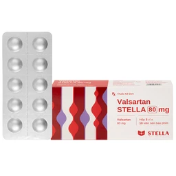 Thuốc Vansartan 80mg Stella điều trị tăng huyết áp, suy tim (3 vỉ x 10 viên) 1