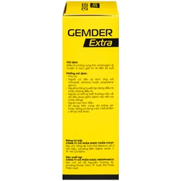 Thuốc xịt mọc tóc Minoxidil 5% Gemder Extra Liviat kích thích mọc tóc và giảm gãy rụng (60ml) 5
