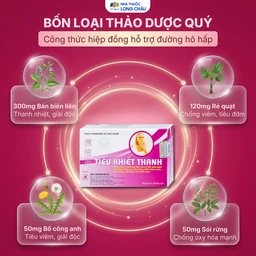 Viên uống Giảm ho Tiêu Khiết Thanh Á Âu (3 vỉ x 10 viên) 3