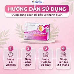 Viên uống Giảm ho Tiêu Khiết Thanh Á Âu (3 vỉ x 10 viên) 5