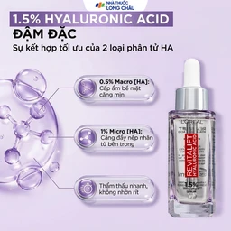 Tinh chất cấp ẩm căng mịn sáng da L'Oréal Revitalift Hyaluronic Acid (30ml) 3