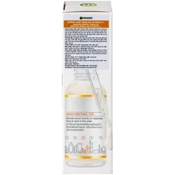 Tinh chất dưỡng sáng da, mờ thâm Garnier Skin Naturals Bright Complete 30x Vitamin C Booster Serum 30ml 4