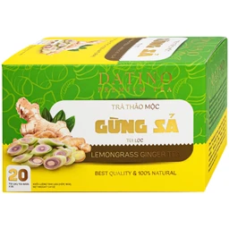 Trà Thảo Mộc Gừng Sả Datino Premium Tea (20 túi lọc x 2g)