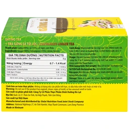 Trà Thảo Mộc Gừng Sả Datino Premium Tea (20 túi lọc x 2g)