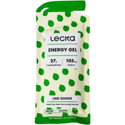 Gel năng lượng Lecka vị chanh gừng 12 gói x 40g