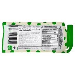 Gel năng lượng Lecka vị chanh gừng 12 gói x 40g
