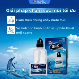 Bộ rửa xoang mũi SRK Saltmax (1 bình + 10 gói) vệ sinh mũi, ngăn ngừa viêm mũi, viêm xoang