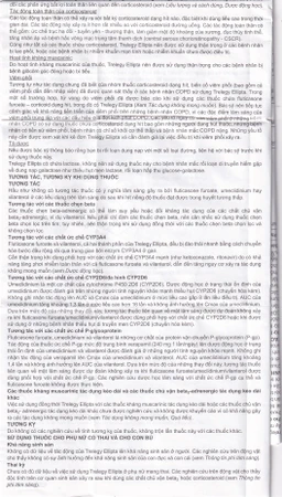 Thuốc bột hít phân liều Trelegy Ellipta GSK điều trị bệnh phổi tắc nghẽn mãn tính (30 liều hít)
