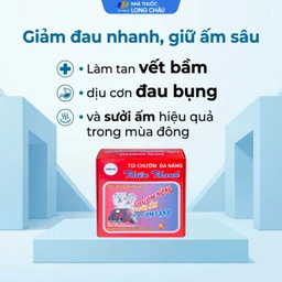 Túi chườm đa năng Thiên Thanh nhỏ hỗ trợ chườm nóng, chườm lạnh, giữ ấm 4 - 6 tiếng 5