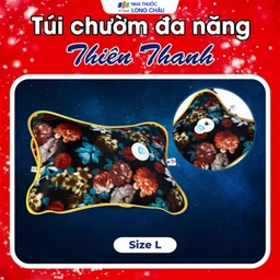 Túi chườm đa năng Thiên Thanh lớn size L hỗ trợ chườm nóng, chườm lạnh, giữ ấm 4 - 6 tiếng