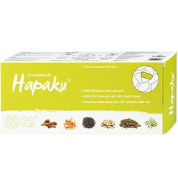 Túi chườm mắt thảo dược Hapaku giúp giảm nhức mỏi mắt, thư giãn ngủ ngon (dùng lò vi sóng) 2