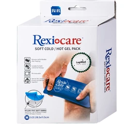 Túi chườm nóng, lạnh Rexicare gel (28.5x11.5cm) Làm giảm co thắt cơ, đau, sưng phù, bầm máy sau chấn thương, thủ thuật nha khoa, côn trùng cắn 3
