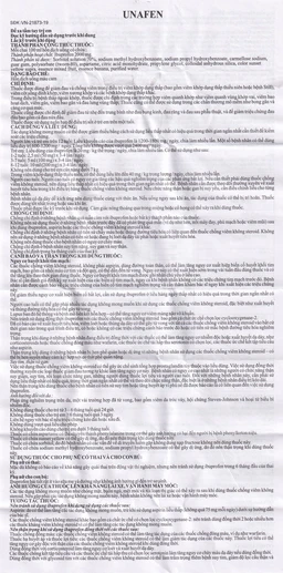 Dung dịch uống Unafen 100mg/5ml Gracure giảm đau, kháng viêm, hạ sốt (100ml)