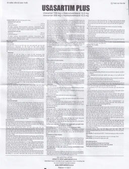 Thuốc Usasartim Plus 150 Ampharco điều trị tăng huyết áp (3 vỉ x 10 viên)