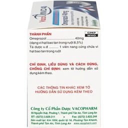 Thuốc Vacoomez 40mg Vacopharm điều trị viêm thực quản, viêm loét dạ dày, tá tràng (10 vỉ x 10 viên) 3