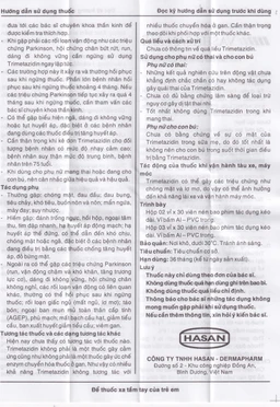 Thuốc Vashasan MR 35 Hasan điều trị đau thắt ngực (3 vỉ x 30 viên)