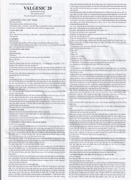 Valgesic 20mg Medisun liệu pháp thay thế tăng sản lượng thận ở trẻ (6 vỉ x 10 viên)