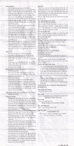 Viên đặt âm đạo Vanober Farmaprim điều trị viêm âm đạo khí hư, ngứa rát (2 vỉ x 5 viên)