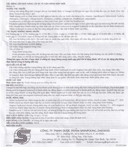 Hỗn dịch uống Varogel Shinpoong Deawoo điều trị viêm loét dạ dày, tá tràng (20 gói x 10ml)