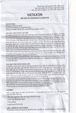 Thuốc mỡ bôi da Vataxon 15g M/s Bio-Labs điều trị ngắn ngày các bệnh da