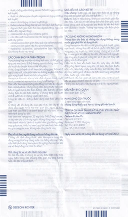 Thuốc Verospiron 25mg Gedeon điều trị phù, tăng huyết áp, cường aldosterone tiên phát và giảm kali huyết (1 vỉ x 20 viên)