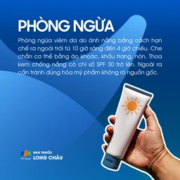 Viêm da do ánh nắng 7