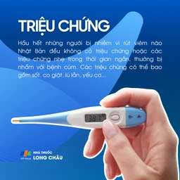 Triệu chứng viêm não Nhật Bản như sốt cao, đau đầu và co giật ở bệnh nhân nhiễm virus JE