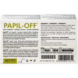 Viên đặt phụ khoa Papil-Off phòng ngừa và hỗ trợ điều trị tổn thương do virus HPV (2 vỉ x 5 viên) 3