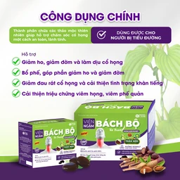 Viên ngậm Bách Bộ Momandbaby 5 vỉ x 4 viên 2