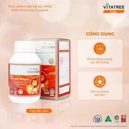 Viên nhai hỗ trợ tăng cường sức đề kháng cho trẻ Vitatree Kids Immunity Support (Hộp 60 viên) 3
