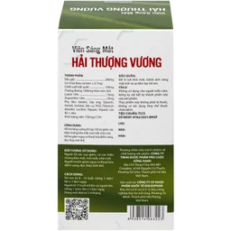 Viên uống hỗ trợ tăng cường thị lực Viên Sáng Mắt Hải Thượng Vương (60 viên) 9