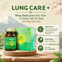 Viên uống bổ phổi, hỗ trợ hệ hô hấp khỏe mạnh Lung Care+ Jpanwell (60 viên) 4