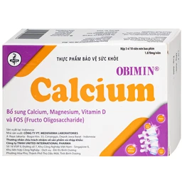 Viên uống bổ sung Calci, Magne Obimin Calcium United (3 vỉ x 10 viên) 2