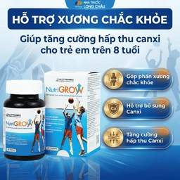 Viên uống bổ sung canxi, giúp tăng chiều cao cho trẻ NutriGrow Nutrimed (60 viên) 4