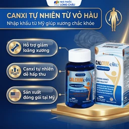 Viên uống bổ sung canxi, Vitamin D3 và Vitamin K2 cho cơ thể, hỗ trợ xương chắc khoẻ CalciumElite Vitamins For Life (Hộp 60 viên) 2