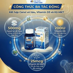 Viên uống bổ sung canxi, Vitamin D3 và Vitamin K2 cho cơ thể, hỗ trợ xương chắc khoẻ CalciumElite Vitamins For Life (Hộp 60 viên) 3