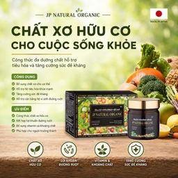 Viên uống bổ sung chất xơ, hỗ trợ hệ tiêu hóa JP Natural Organic Jpanwell (120 viên) 4