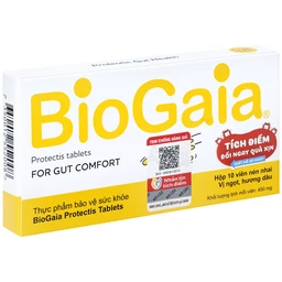 Viên bổ sung lợi khuẩn cho đường tiêu hóa BioGaia Protectis Tablets (10 viên) 5