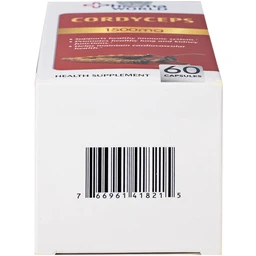 Viên uống Đông Trùng Hạ Thảo giúp tăng cường sức khỏe Cordyceps 1500mg Pharma World (60 viên)