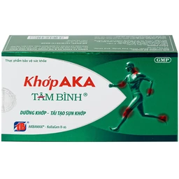 Viên uống dưỡng khớp, tái tạo sụn khớp AKA Tâm Bình (5 vỉ x 12 viên)