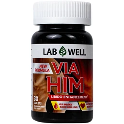 Viên uống giúp tăng cường sinh lực và khả năng sinh lý nam Via Him Lab Well (30 viên)