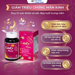 Viên uống giúp tăng nội tiết tố nữ, hỗ trợ giảm các triệu chứng bốc hỏa, đau đầu, lo âu, mệt mỏi cho phụ nữ tiền mãn kinh, mãn kinh Lady Plus Vitamins For Life (Hộp 60 viên) 4