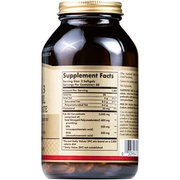 Viên uống hỗ trợ bổ sung dưỡng chất cho não bộ Omega 3 Fish Oil Concentrate Solgar (120 viên) 2