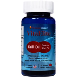 Viên uống hỗ trợ cải thiện trí nhớ, hỗ trợ giảm nguy cơ xơ vữa mạch Vita Elite Vitamins For Life (Hộp 30 viên) 8