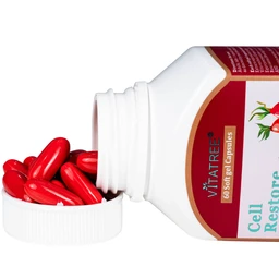 Viên uống hỗ trợ chống oxy hoá, hỗ trợ duy trì sức khoẻ, tốt cho mắt Vitatree Cell Restore (Hộp 60 viên) 7