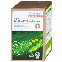 Viên uống hỗ trợ chức năng gan Vitatree Super Lecithin 1200mg Capsules (Hộp 60 viên) 7