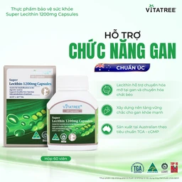 Viên uống hỗ trợ chức năng gan Vitatree Super Lecithin 1200mg Capsules (Hộp 60 viên) 2